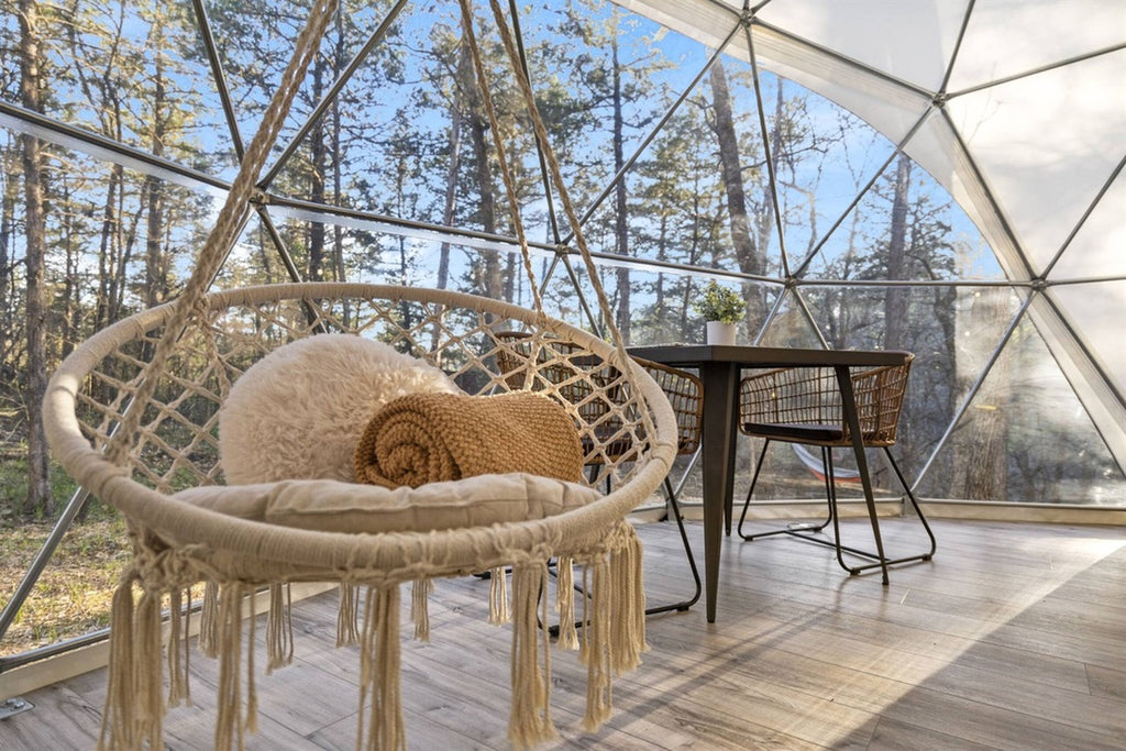 Unique Geodesic Dome Retreat w/ Private Bathhouse & Lake Access