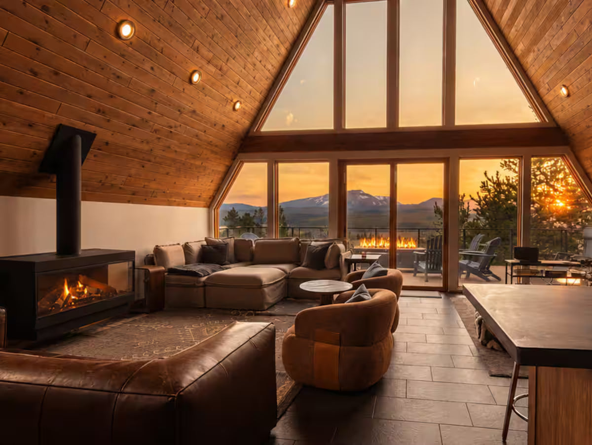 The Peakview Luxury A-Frame