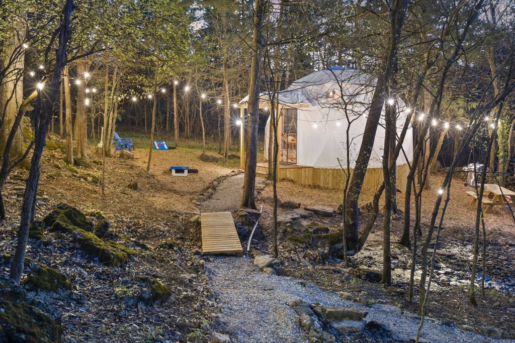 Unique Geodesic Dome Retreat w/ Private Bathhouse & Lake Access