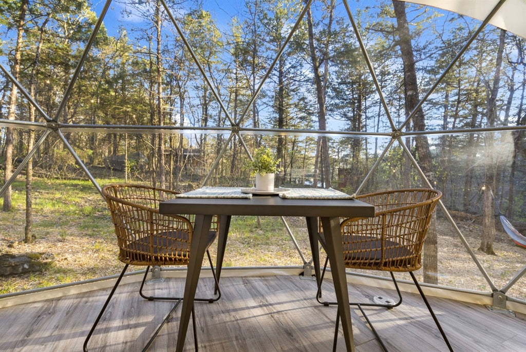 Unique Geodesic Dome Retreat w/ Private Bathhouse & Lake Access