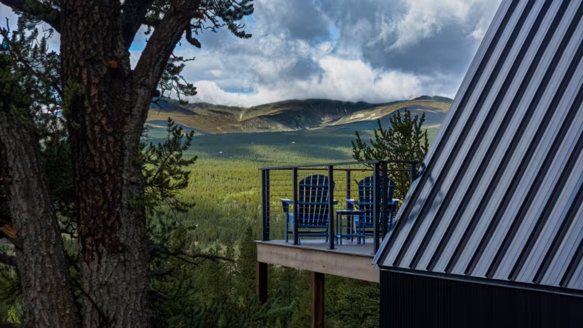 The Peakview Luxury A-Frame