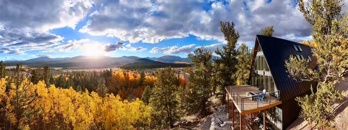 The Peakview Luxury A-Frame